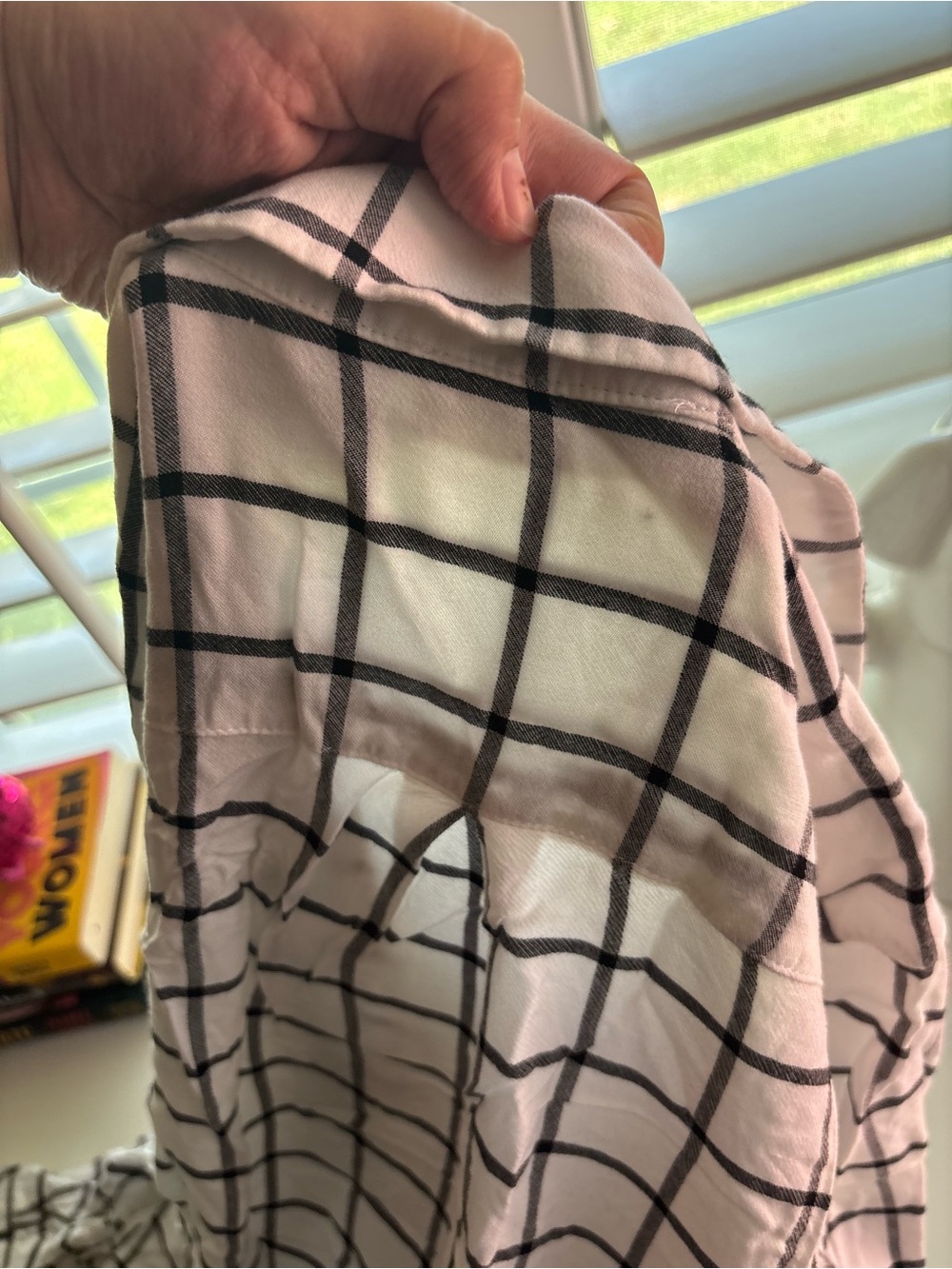 Calvin Klein Windowpane Button Down - Picture 5 of 7